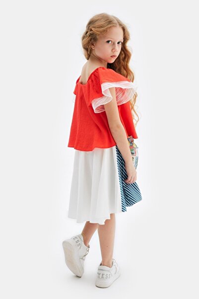 Lia Lea Girl's Red Blouse 23ss0l03682