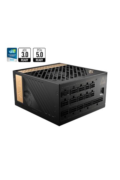 MSI Meg Ai1300p Pcıe5 1300w 80+ Platinum Full Modüler Power Supply