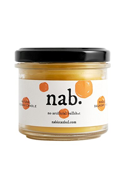 nab. Nab. Kavanoz Balmumu Sandal Ağacı-Lavanta-Portakal 80 Gr - AROMASIZ