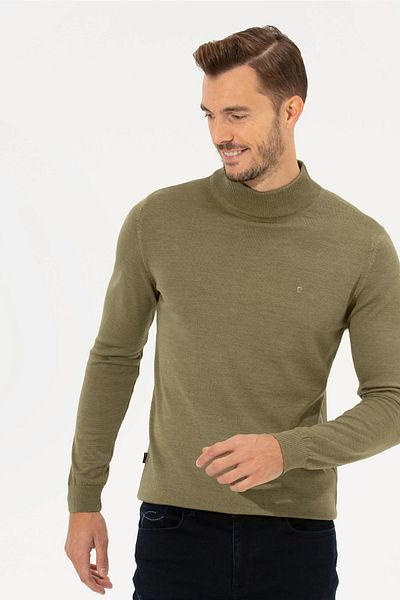 Pierre Cardin Αύριο Fisherman Knitwear Basic πουλόβερ - Regular Fit