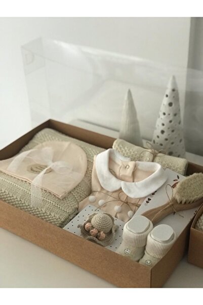 Sincabın Düşleri Newborn Welcome Baby Gift Box / Set - Baby Gift Hospital Exit