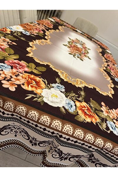 SosyeteDükkanı Desenli Masa Örtüsü 160*220