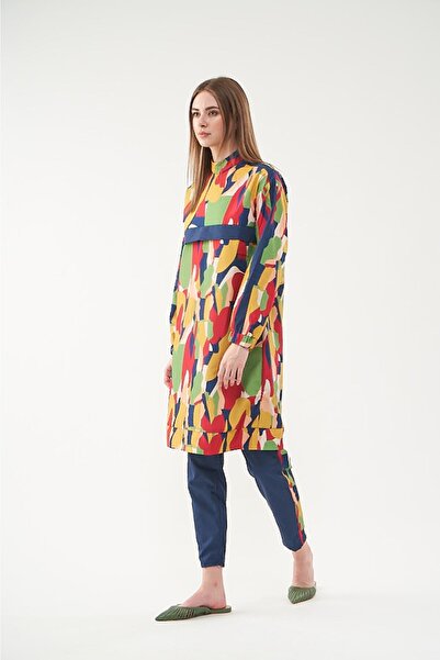 Mevra Mia Desen Тесеттур Майо Червоний Довгий