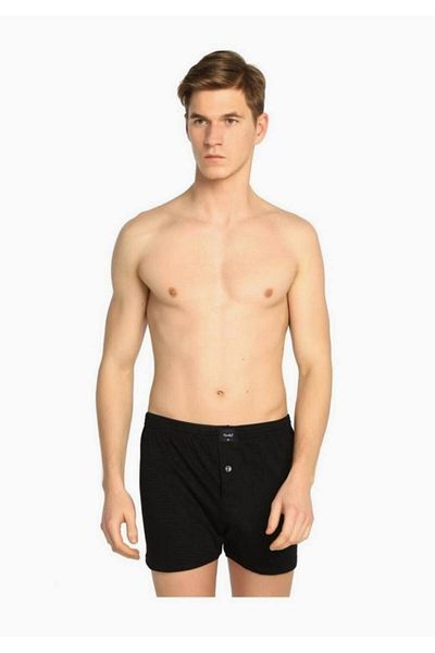 Tutku Πακέτο 5 100% βαμβακερό ανδρικό μπόξερ Boxer Navy Blue S Νέα σεζόν
