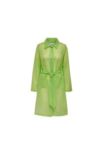 ONLY Onlacacie Rain Coat Otw Lime Punch Pelernă de ploaie zilnică pentru femei 15281181 -LIME-PUNCH Verde
