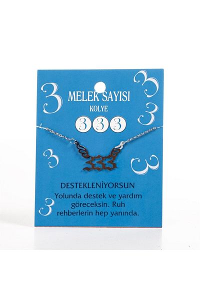 Touz Blunt Blunt Touz Angel Number'333' Angel Number Necklace