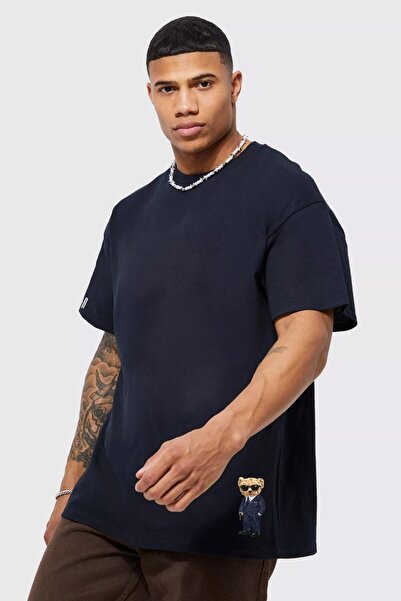 blausee wear Big Size Large Size Loose Fit Oversize T-Shirt Poor Sleeve