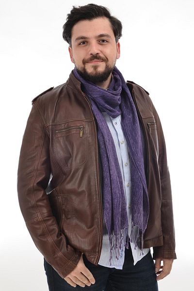 Dosimira Denim Purple Men's Scarf