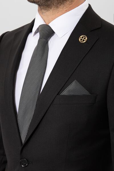 BELFOR Slimfit Düz Takım Elbise
