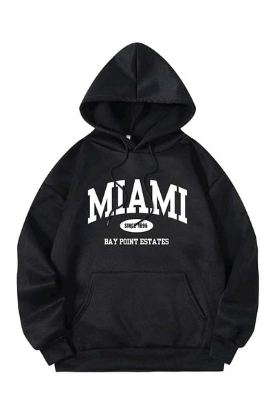 FAVORİST Αθλητικό φούτερ με στάμπα Miami