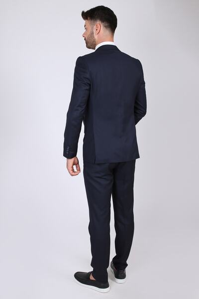 BELFOR Slimfit Düz Takım Elbise