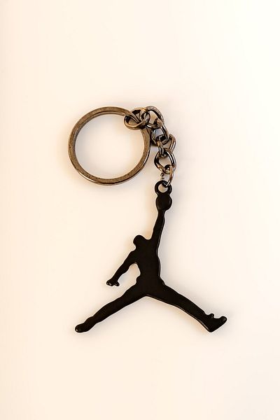 COSİTA Black Basketball Player Figure Keychain