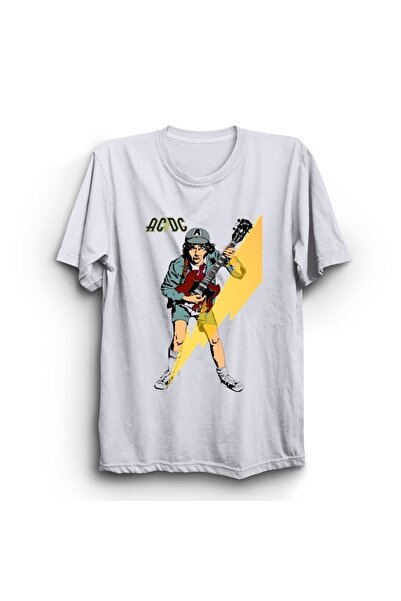 The Fame ACDC, Angus Young, Rock Metal Band T-Shirt