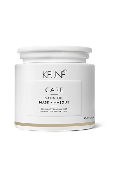 Keune Vegan Care Satin Oil Mask Kuru Saçlar Için Nemlendirici Maske 500ml