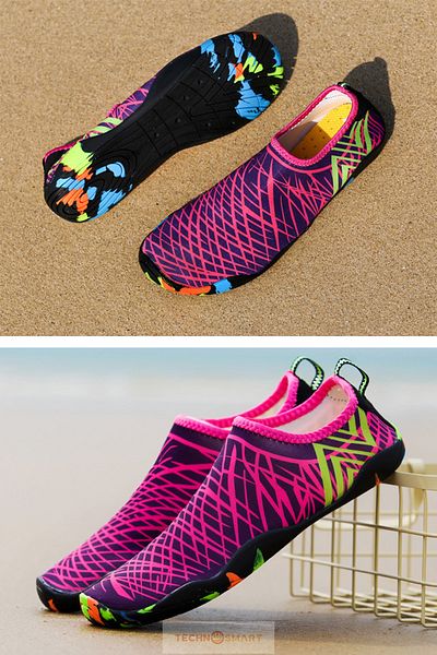 TechnoSmart Sea Shoes Beach Pool Swimming Sports Cycling Non-Slip Flexible Shoes