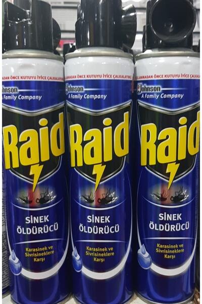 Raid Sinek Öldürücü Sprey 300 Ml *3 Adet