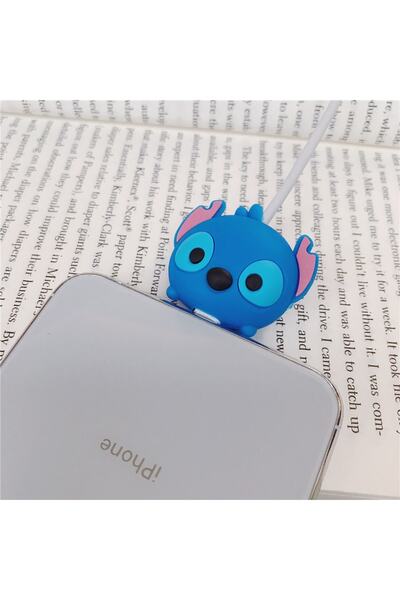 EDELFU Iphone / Ipad Sevimli Şarj Kablosu Koruyucu Bükülmeye Ve Kopmaya Dayan...
