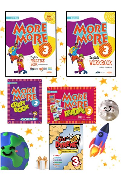 Kurmay Elt Yayınları More And More 3 Practice Book Set Ve Onburda 3. Sınıf 6'...