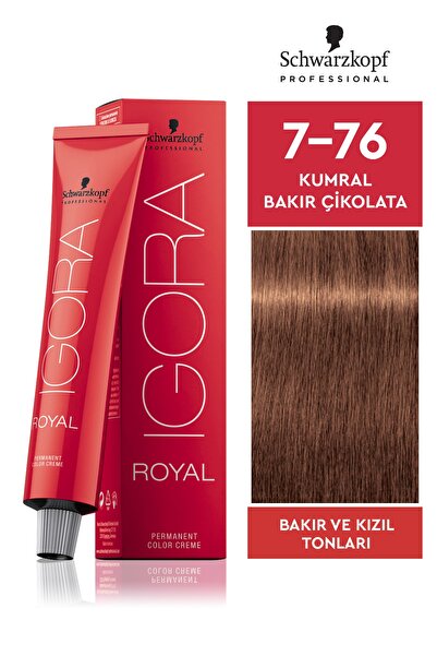 Igora Royal 7-76 Kumral Bakır Çikolata Saç Boyası 60ml