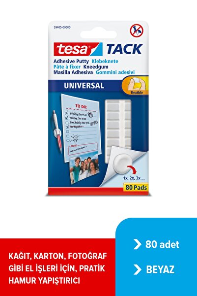 Tesa Tack Universal Yapışkan Hamur, 80'li