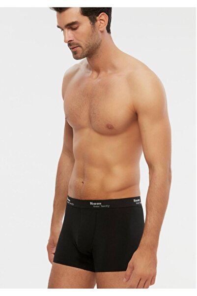 Kom Чоловічі чорні боксери, 2 шт. 44bx10191 Новий сезон