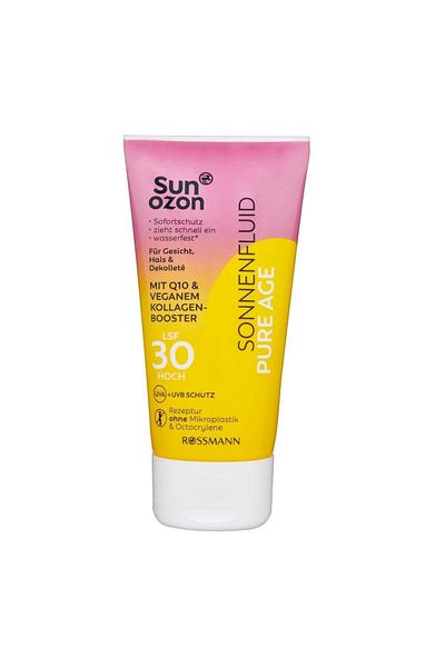 SunOzon Q10 Sunscreen Face Cream - SPF 30, Sensitive Skin 50ml