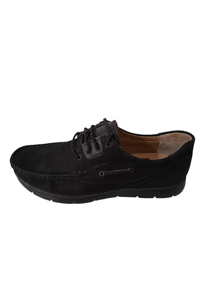 Golden Γνήσιο δέρμα Μαύρο-Δαντέλα Casual Stylish Ανδρικά Παπούτσια