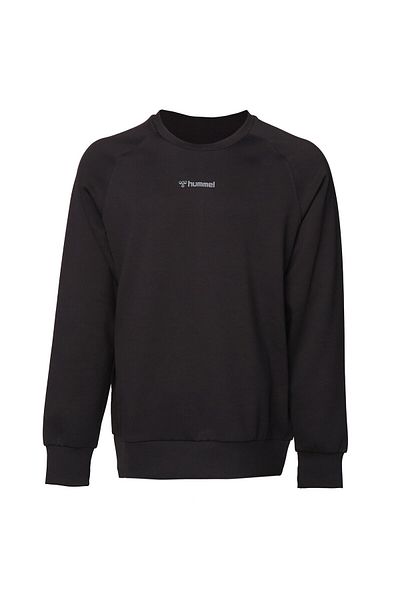 hummel Ανδρικό μαύρο φούτερ Evon με λαιμόκοψη