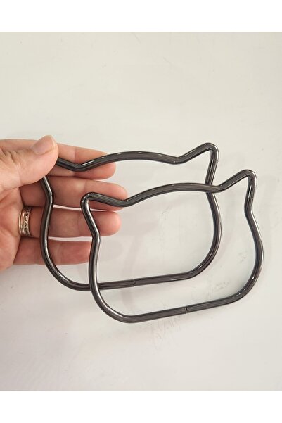 fundahobi Anthracite Cat Bag - 8X10 cm Handle