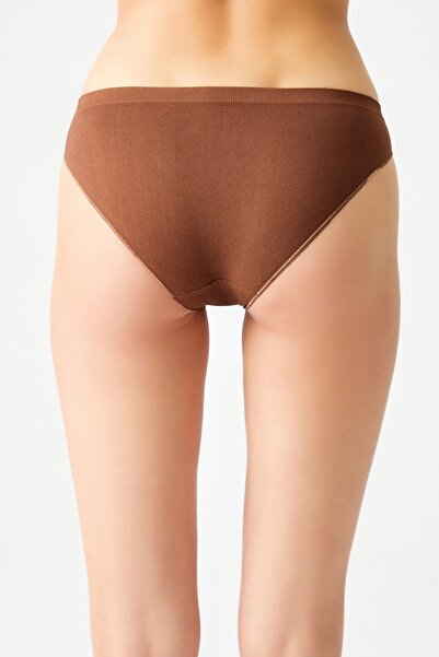 Los Ojos Kahverengi Seamless Klasik Külot Classic