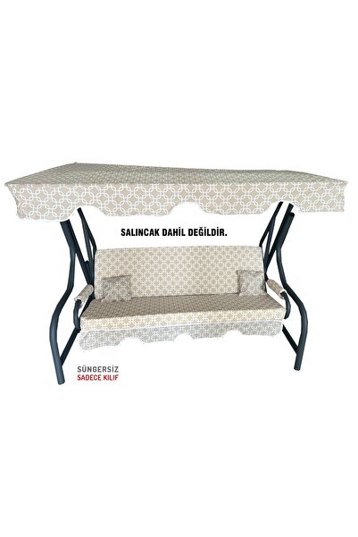 Vip Home Concept Market Ürünleri Salıncak Minderi Süngersiz 3 Kişilik Salınca...