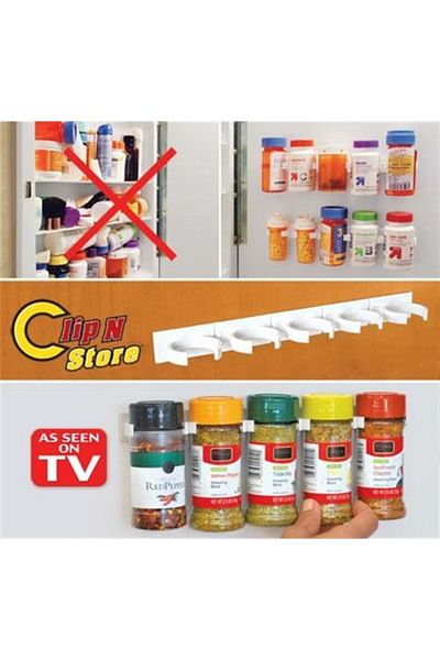 Buffer ®   Organizator adeziv pentru sticle și borcane din plastic