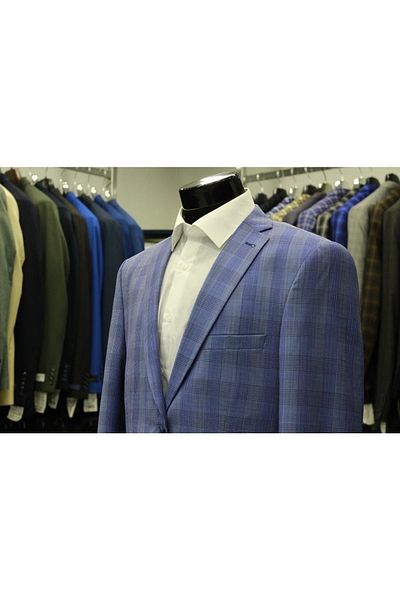 MASSARO Costum de lână Slimfit