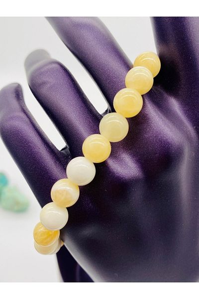 Haremi Calcite Natural Stone Bracelet 8 mm
