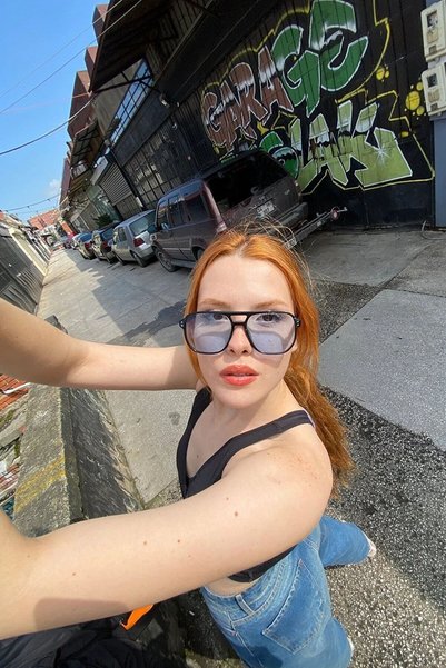 LOOKUP NEW Unisex Women Men Uv400 Protected Blue Black Oval Rectangular Square New Season Sunglasses