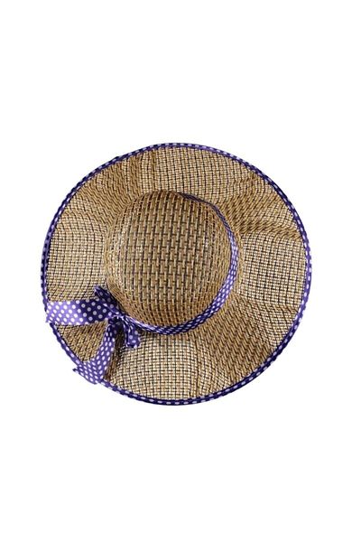 Pandoli Women's Ribbon Straw Trilby