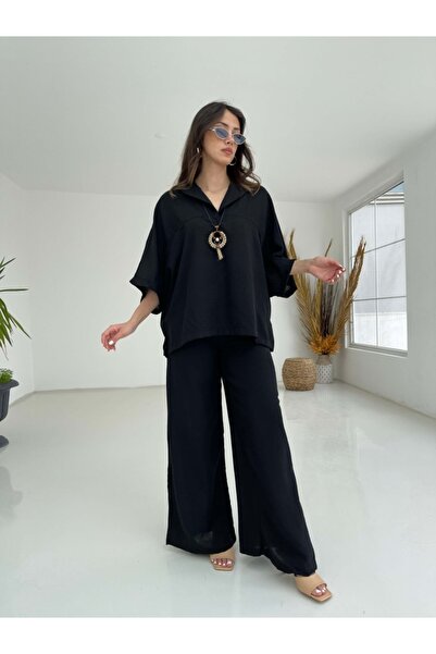 Black Necklace Set