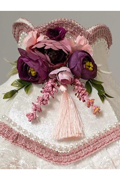 Dekovien 2 Pieces Flower Decorated Special Design Lampshade - Decorative Items Cc13