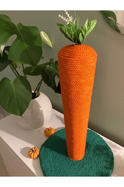 letsgetpet Havuç Figürlü Kedi Tırmalama Tahtası 50 Cm