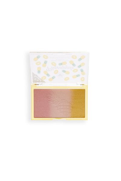I HEART REVOLUTION Illuminating Pineapple - Ombre Highlighter Pineapple