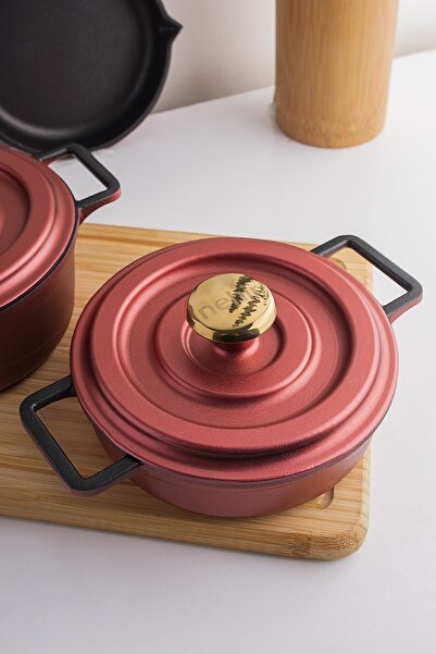 Nehir Aluminum Casting 5 Piece Baby Mini Food Sauce Pot Set