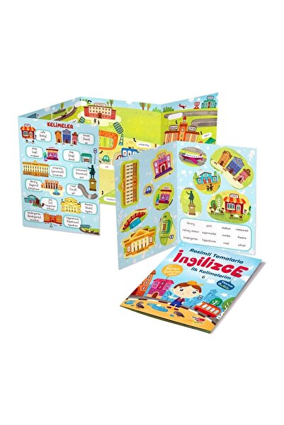 Dikkat Atölyesi Yayınları Resimli Temalarla Ingilizce Ilk Kelimelerim - Benim...