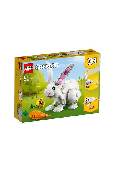 LEGO 31133 Lego Creator 3in1 - White Rabbit 258 Pieces +8 Years