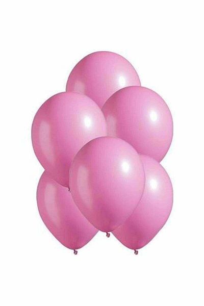 FOKUL Metallic Pink Balloon 10 Pieces 12 Inch Latex Balloon