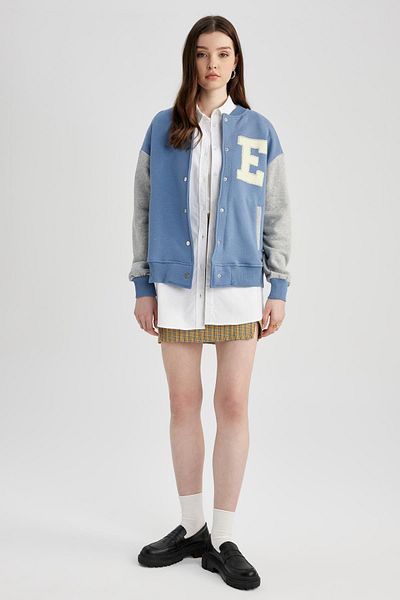 DeFacto Printed Bomber Jacket Z9607az22au