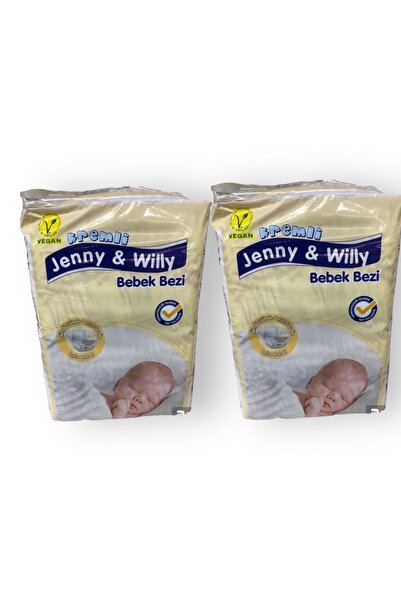 Jenny & Willy Bebek Bezi Yeni Doğan 2-5 Kg Ekonomi Paketi 2 Paket 80 Adet