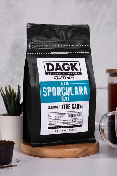 Dagk Sporculara Özel Filtre Kahve 250g Öğütülmüş