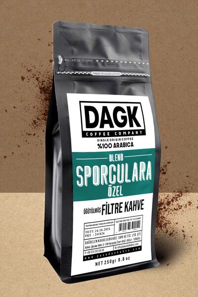 Dagk Sporculara Özel Filtre Kahve 250g Öğütülmüş