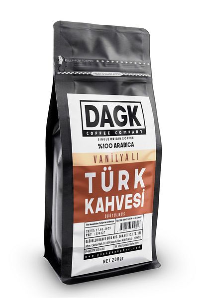 Dagk Turkish Coffee with Vanilla 200g Ground