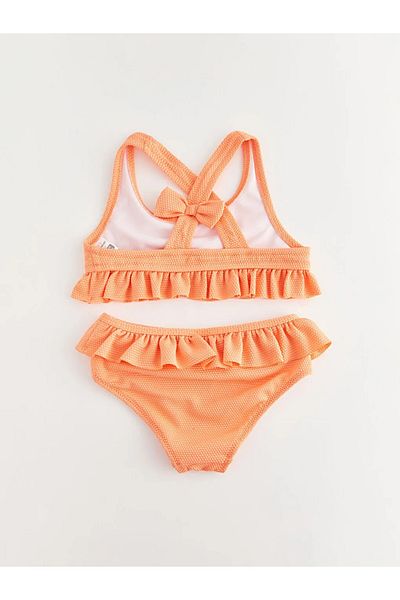 LC Waikiki LCW baby Flexible Fabric Baby Girl Bikini Set